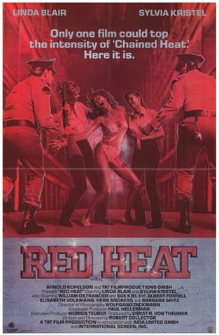 Red Heat Movie Poster Print