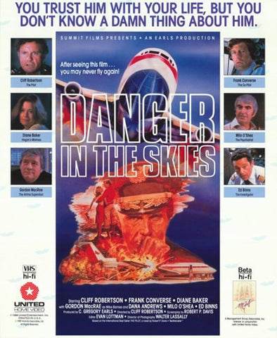 Danger in the Skies Movie Poster Print