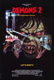 Demons 2: The Nightmare Returns Movie Poster Print