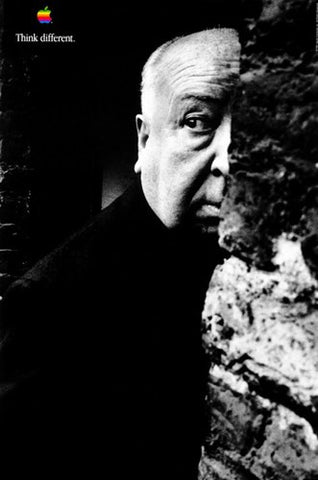 Hitchcock Movie Poster Print