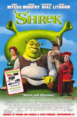 Shrek Movie Poster Print