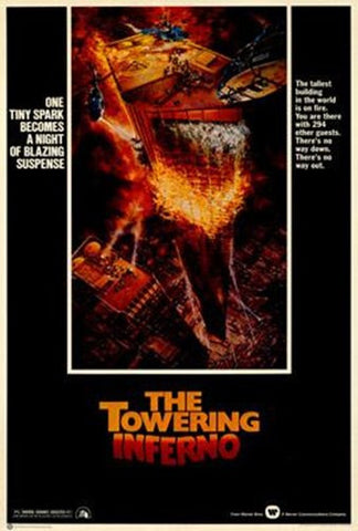 The Towering Inferno Movie Poster Print