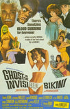Ghost In the Invisible Bikini Movie Poster Print