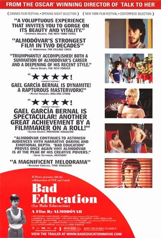 Bad Education Movie Poster Print