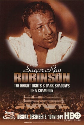Sugar Ray Robinson: The Bright Lights and Dark Shadows of a Champion Movie Poster Print