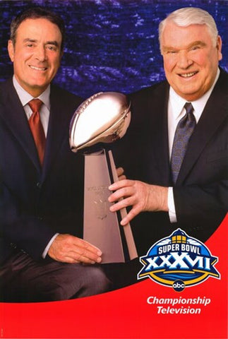 Super Bowl XXXVII Movie Poster Print