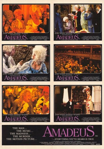 Amadeus Movie Poster Print