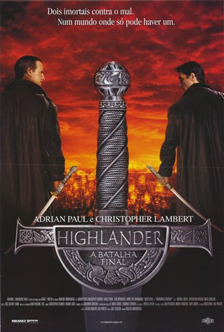 Highlander: Endgame Movie Poster Print