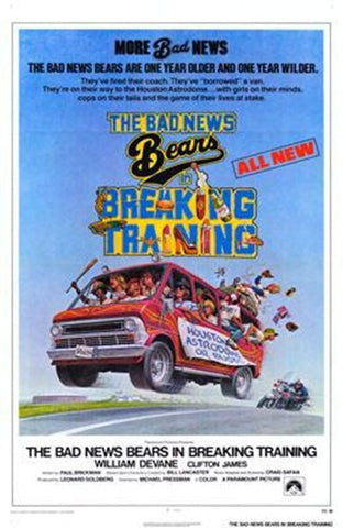 The Bad News Bears In Breaking Training Movie Poster Print