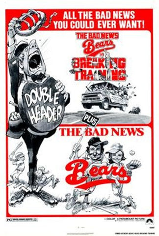 Bad News Bearsin Breaking Training Combo Movie Poster Print