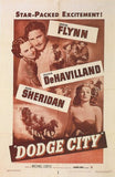 Dodge City Movie Poster Print