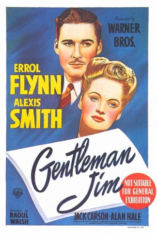 Gentleman Jim Movie Poster Print