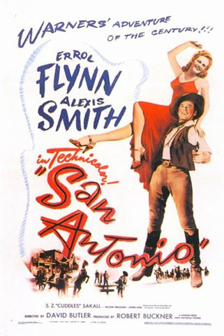 San Antonio Movie Poster Print