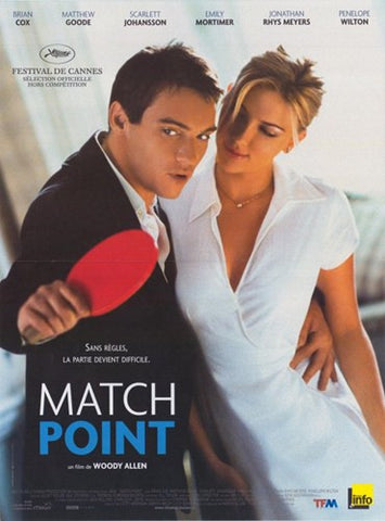 Match Point Movie Poster Print