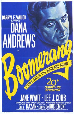 Boomerang Movie Poster Print