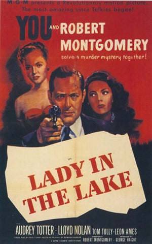 Lady in the Lake Movie Poster Print