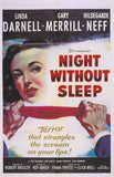 Night Without Sleep Movie Poster Print
