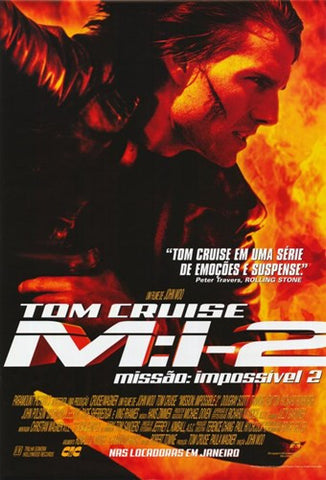Mission: Impossible 2 Movie Poster Print