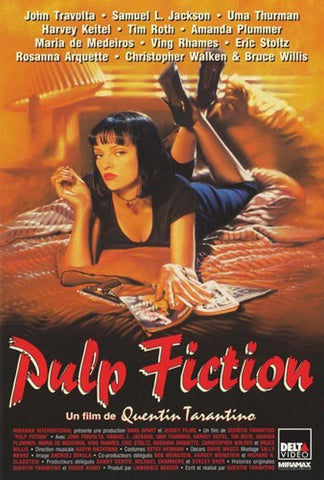 Pulp Fiction Movie Poster Print