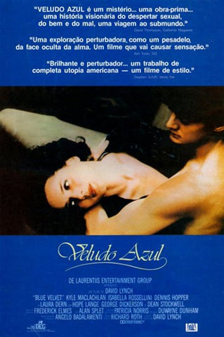 Blue Velvet Movie Poster Print