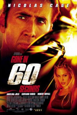 Gone In 60 Seconds Movie Poster Print