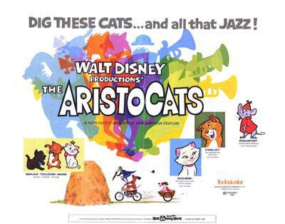 The Aristocats Movie Poster Print