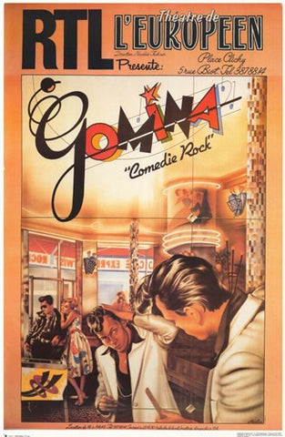 Gomina: Comedie Rock Movie Poster Print
