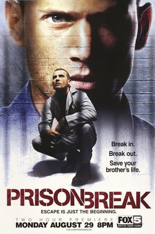 Prison Break (TV) Movie Poster Print