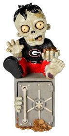 Forever Collectibles NCAA Unisex-Adult Zombie Figurine Bank