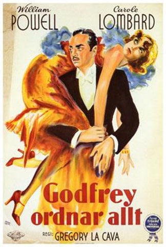 My Man Godfrey Movie Poster Print