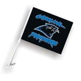 Carolina Panthers Car Flag (Black)