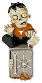 Forever Collectibles NCAA Unisex Zombie Figurine Bank