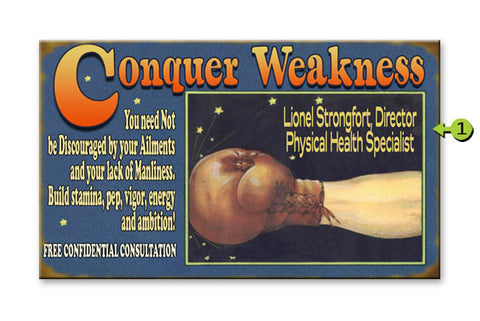 Personal Trainer (Conquer Weakness) Wood 23x39