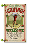 Golfers' Lounge Wood 28x48