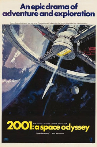 2001: A Space Odyssey Movie Poster Print