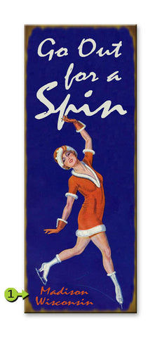 Go out for a spin Metal 14x36