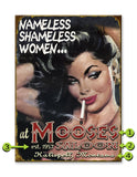 Nameless Shameless Women Metal 28x38