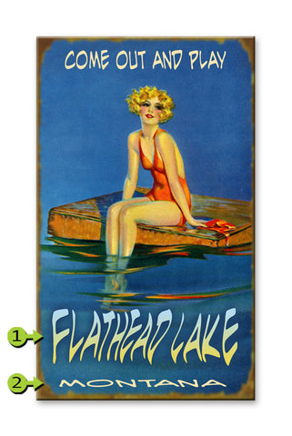 Come Out and Play Metal 28x48