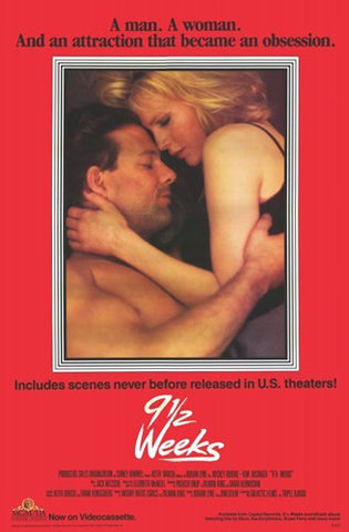 9 1/2 Weeks Movie Poster Print