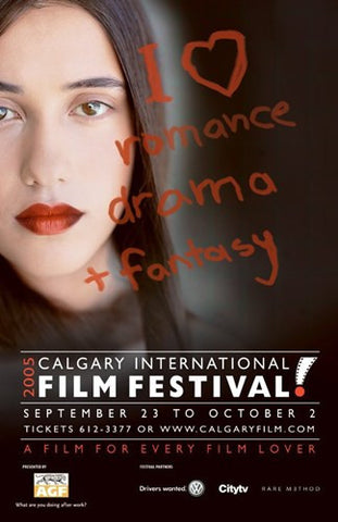 Calgary International Film Festival Movie Poster Print