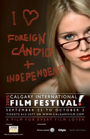 Calgary International Film Festival Movie Poster Print