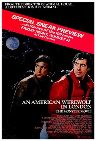 An American Werewolf in London Movie Poster Print