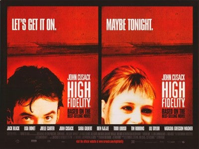 High Fidelity Movie Poster Print