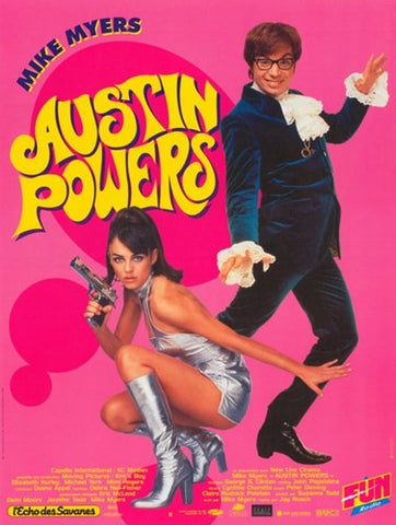 Austin Powers: International Man of Mystery Movie Poster Print