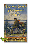 Explore Some Side Roads Wood 18x30