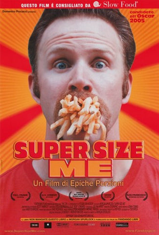 Super Size Me Movie Poster Print