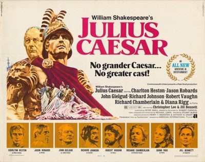 Julius Caesar Movie Poster Print