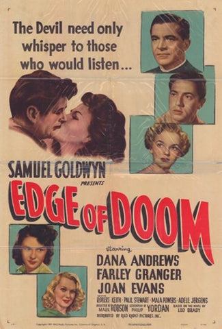Edge of Doom Movie Poster Print