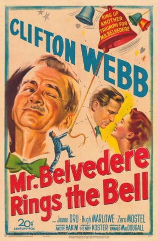 Mr. Belvedere Rings the Bell Movie Poster Print