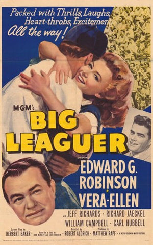 Big Leaguer Movie Poster Print